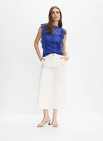 Frank Lyman - Floral Lace Pullover