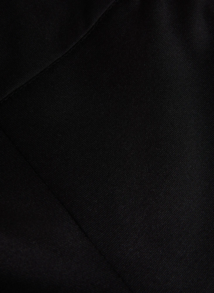 Madison Pull-On Straight-Leg Pants