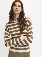Pull à rayures