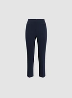 Pantalon à jambe étroite avec poches passepoilées