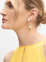 Conch Drop Earrings