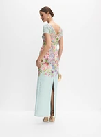 Adrianna Papell - Robe à imprimé floral