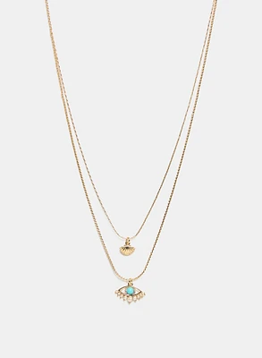 Tiered Pendant Necklace