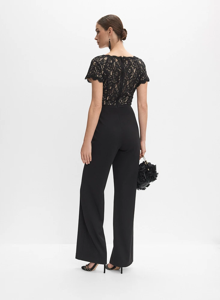 Lace Detail Jumpsuit