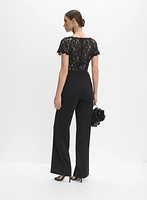 Lace Detail Jumpsuit
