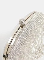 Pochette à cascade de cristaux