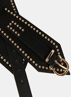 Stud Embellished Belt