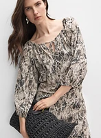 Joseph Ribkoff - Snake Print Blouse
