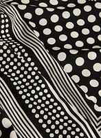 Mixed Print Blouse