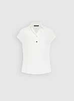Blouse à demi boutonnage