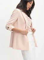 Rolled Sleeve Jacket