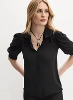 Stand Collar Blouse