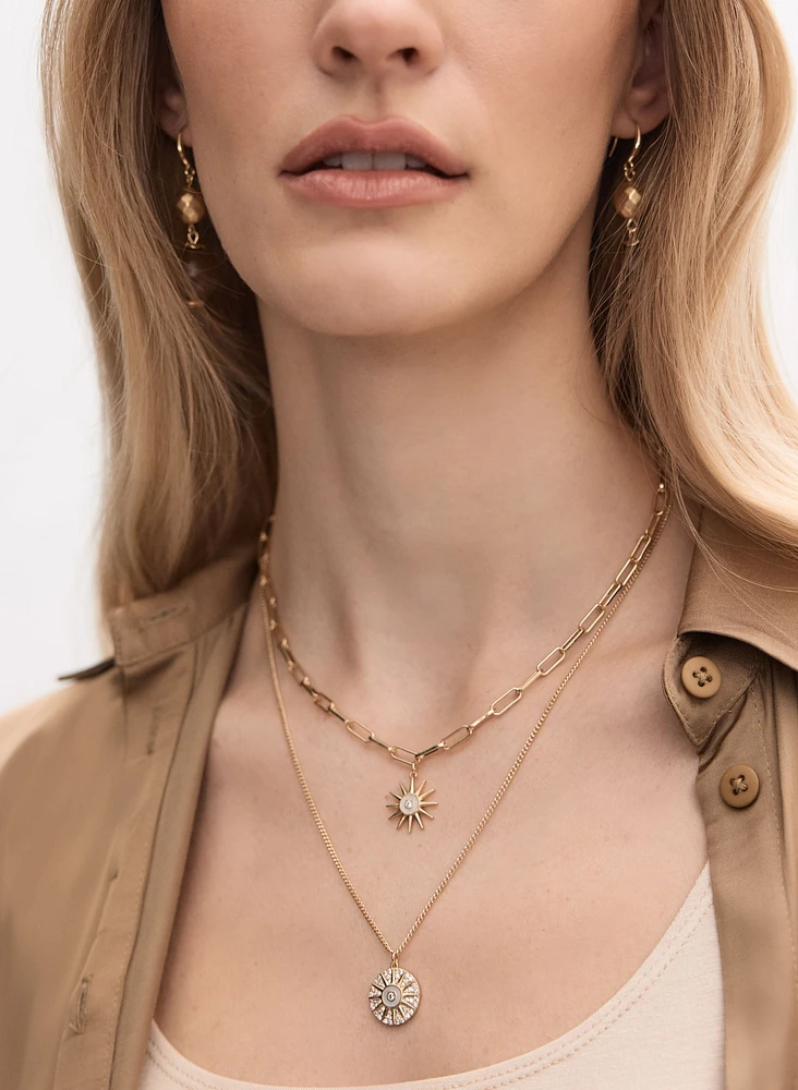 Sun Pendant Necklace