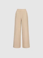 Pantalon large à enfiler