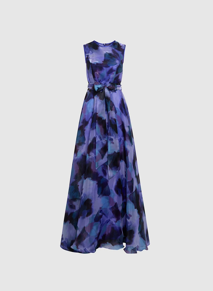 Floral Organza Gown