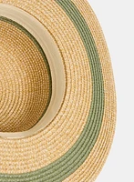 Chapeau en paille tressée
