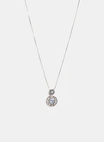 Rhinestone Pendant Necklace