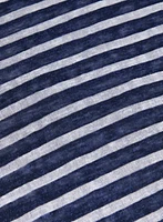 Striped Elbow Sleeve Top