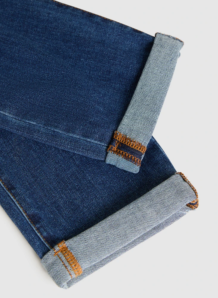 Rolled Cuff Jeans