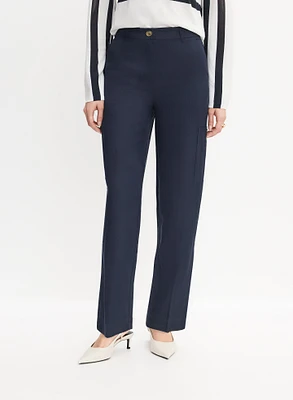 Pantalon à jambe droite poche cargo
