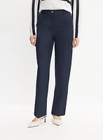Pantalon à jambe droite poche cargo