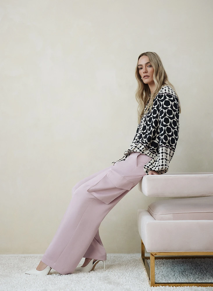 Wide Leg Cargo Pants