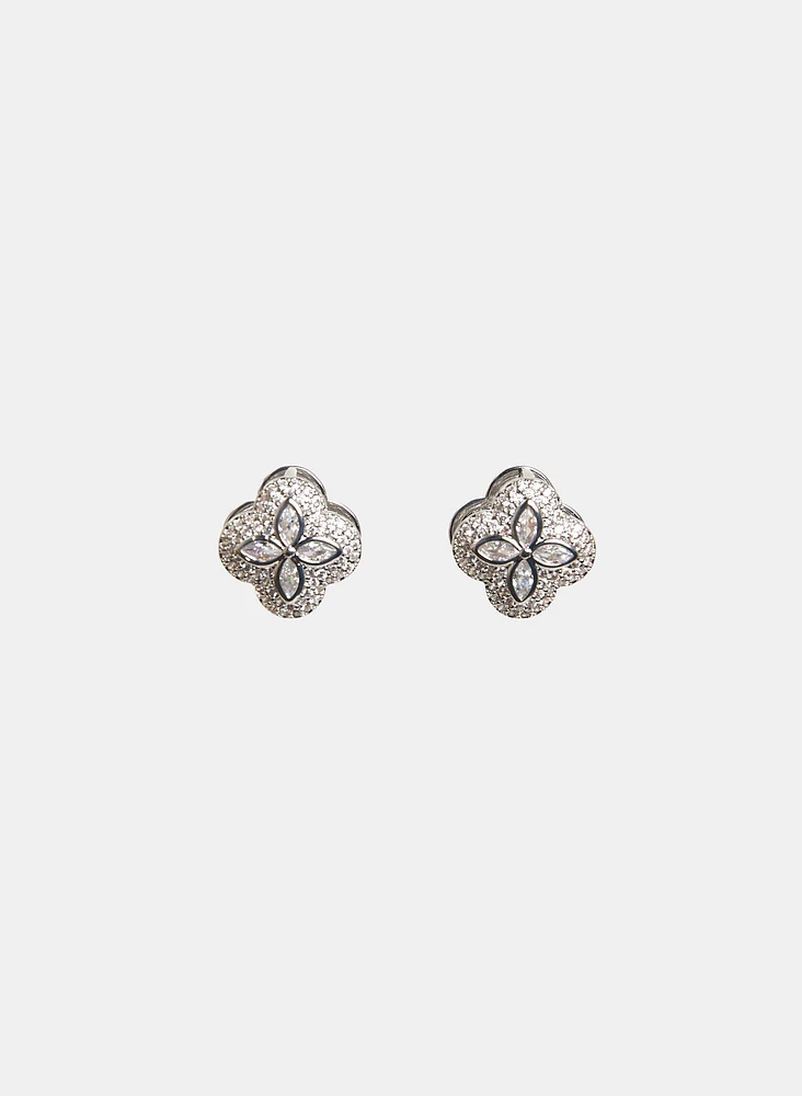 Floral Stud Earrings