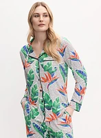 Simon Chang - Tropical Print Pyjama Set