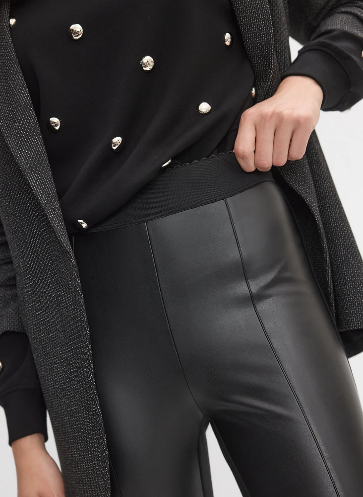 Legging Kayla en cuir végane