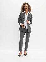 Giselle Pinstripe Slim-Leg Pants