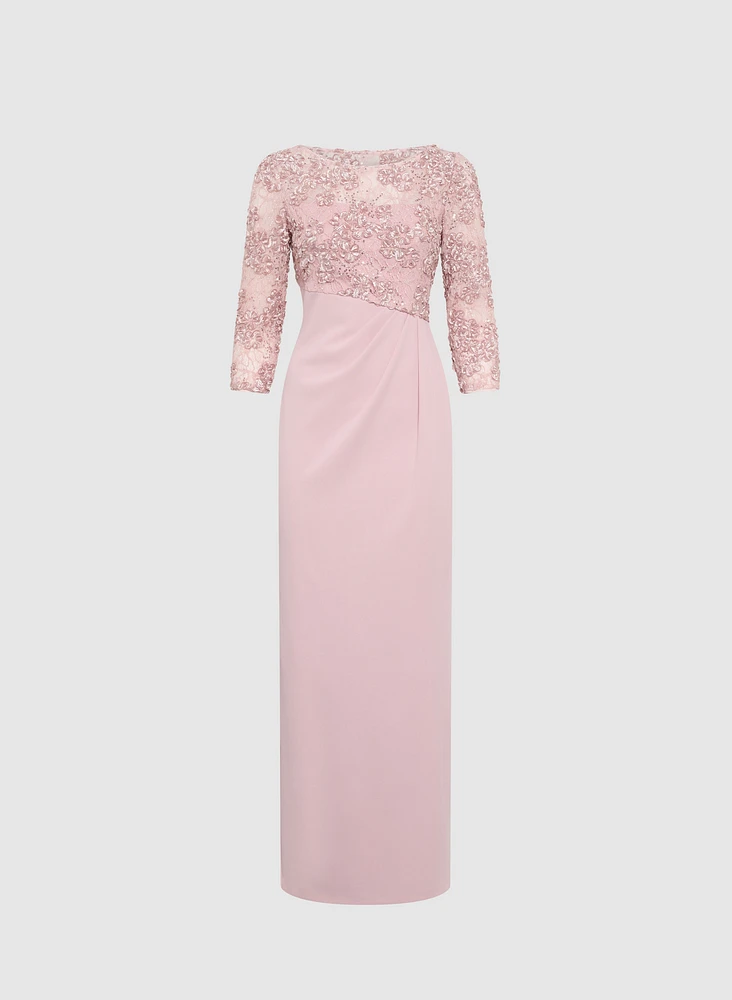 Soutache Embroidered Dress