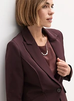 Veste à bouton unique