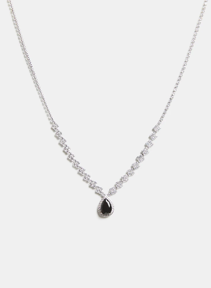 Teardrop Pendant Necklace