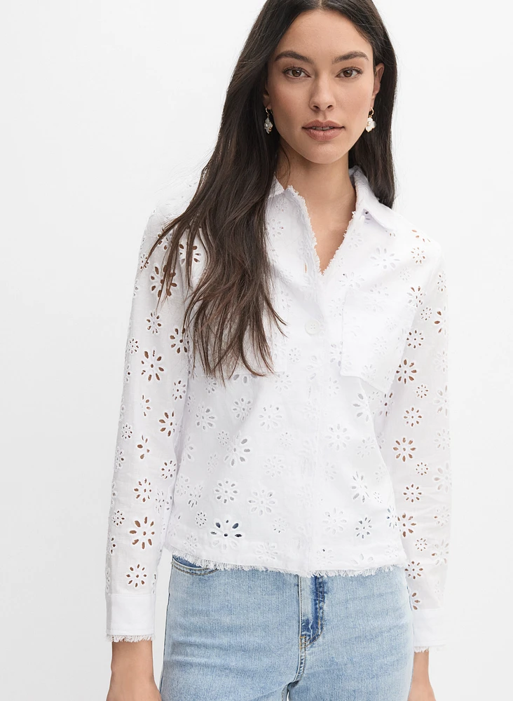 Floral Embroidered Jacket