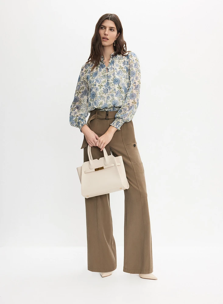 Floral Print Blouse