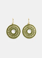 Beaded Crochet Earrings
