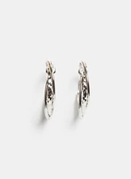 Intertwined Hoop Earrings