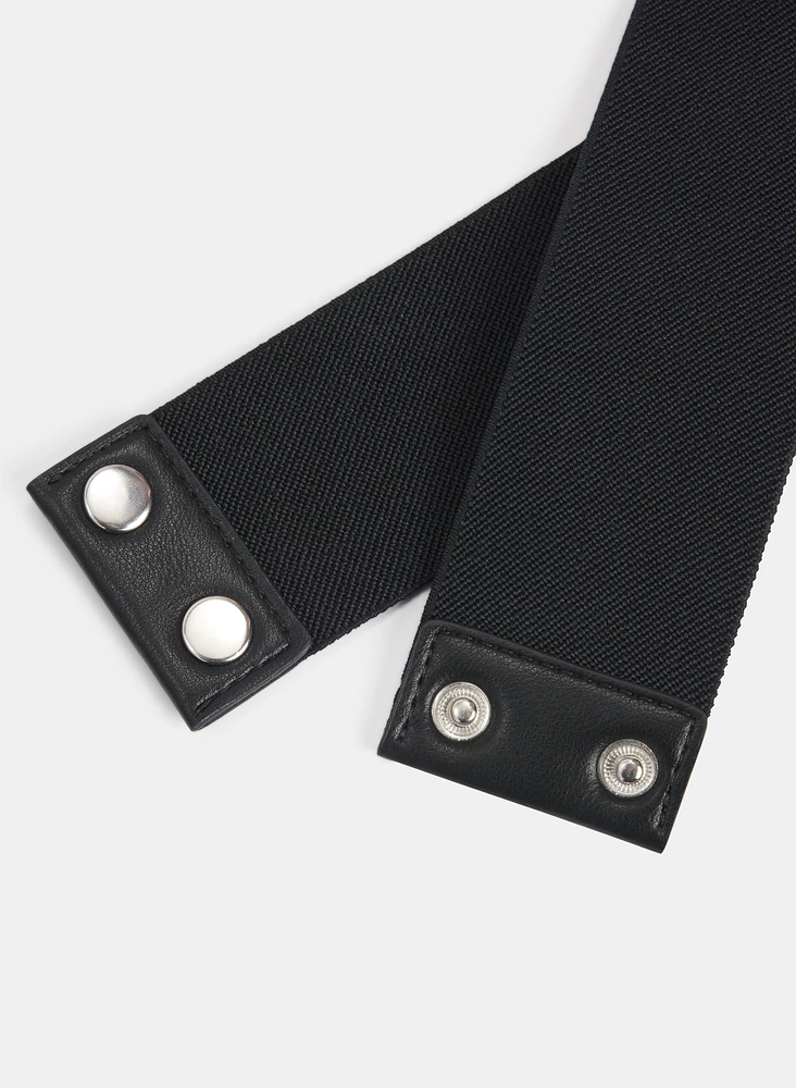 Knotted Vegan Leather Belt