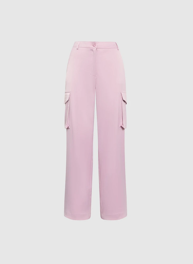Wide Leg Cargo Pants