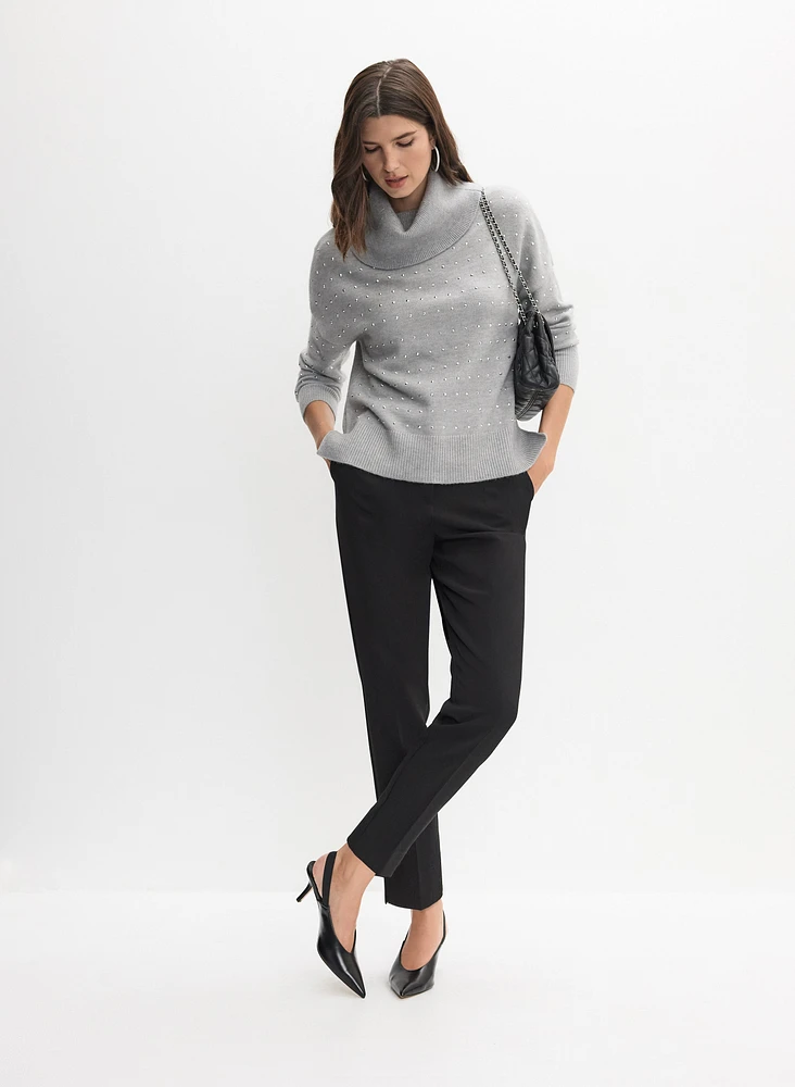 Joseph Ribkoff - Studded Knit Sweater