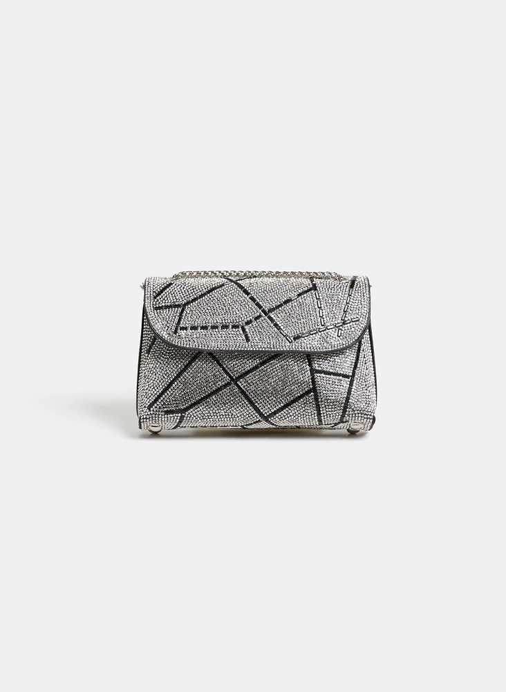 Pochette à cristaux