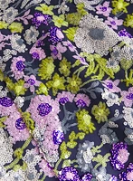 Sequin Embellished Floral Dress