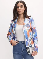 Joseph Ribkoff - Abstract Print Jacket