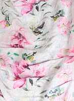 Adrianna Papell - Robe à motif floral métallique