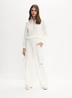 Cargo Pocket Wide Leg Pants
