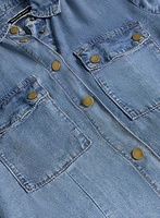 Button-Down Jean Dress