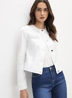 Joseph Ribkoff - Rhinestone Denim Jacket
