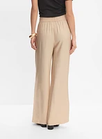 Pantalon large à enfiler