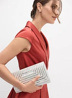 Tuxedo-Style Mikado Dress