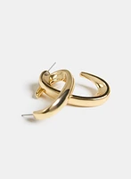 Metal Hoop Earrings